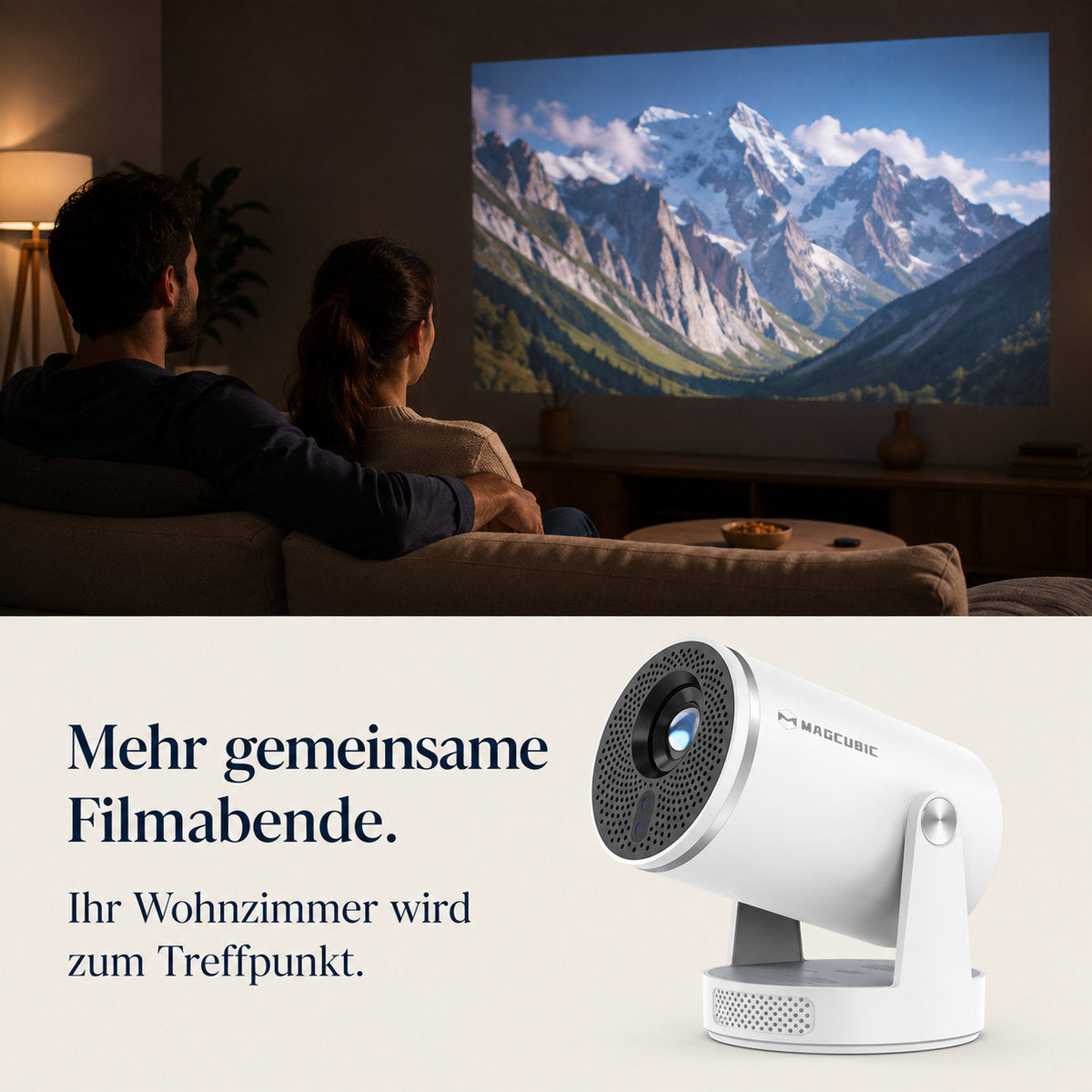 Magcubic HY320Pro – Plus de soirées cinéma ensemble.
