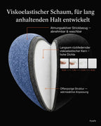Ergonomic knee pillow for side sleepers – product view