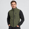 Unisex heated vest PyreFit Allora, worn, front view