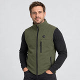 Unisex heated vest PyreFit Allora, worn, front view