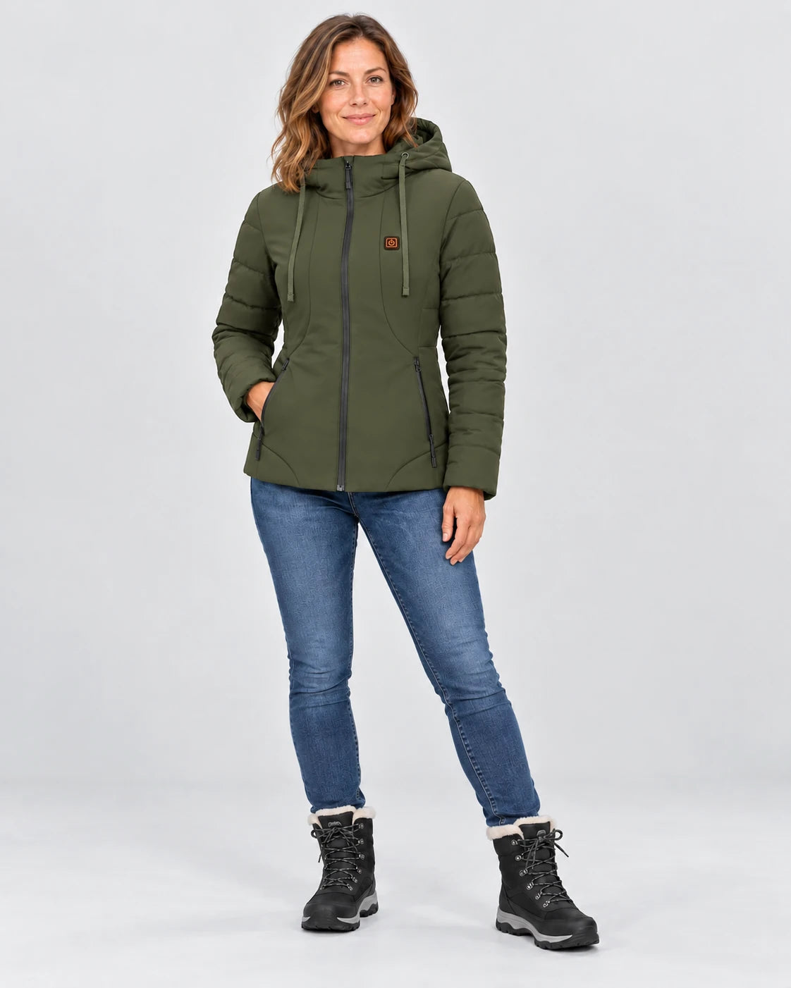 PyreFit Alpina en olive – vue en pied