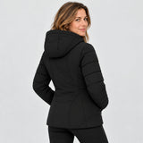 Manteau chauffant pour femme PyreFit Alpina, vue de dos