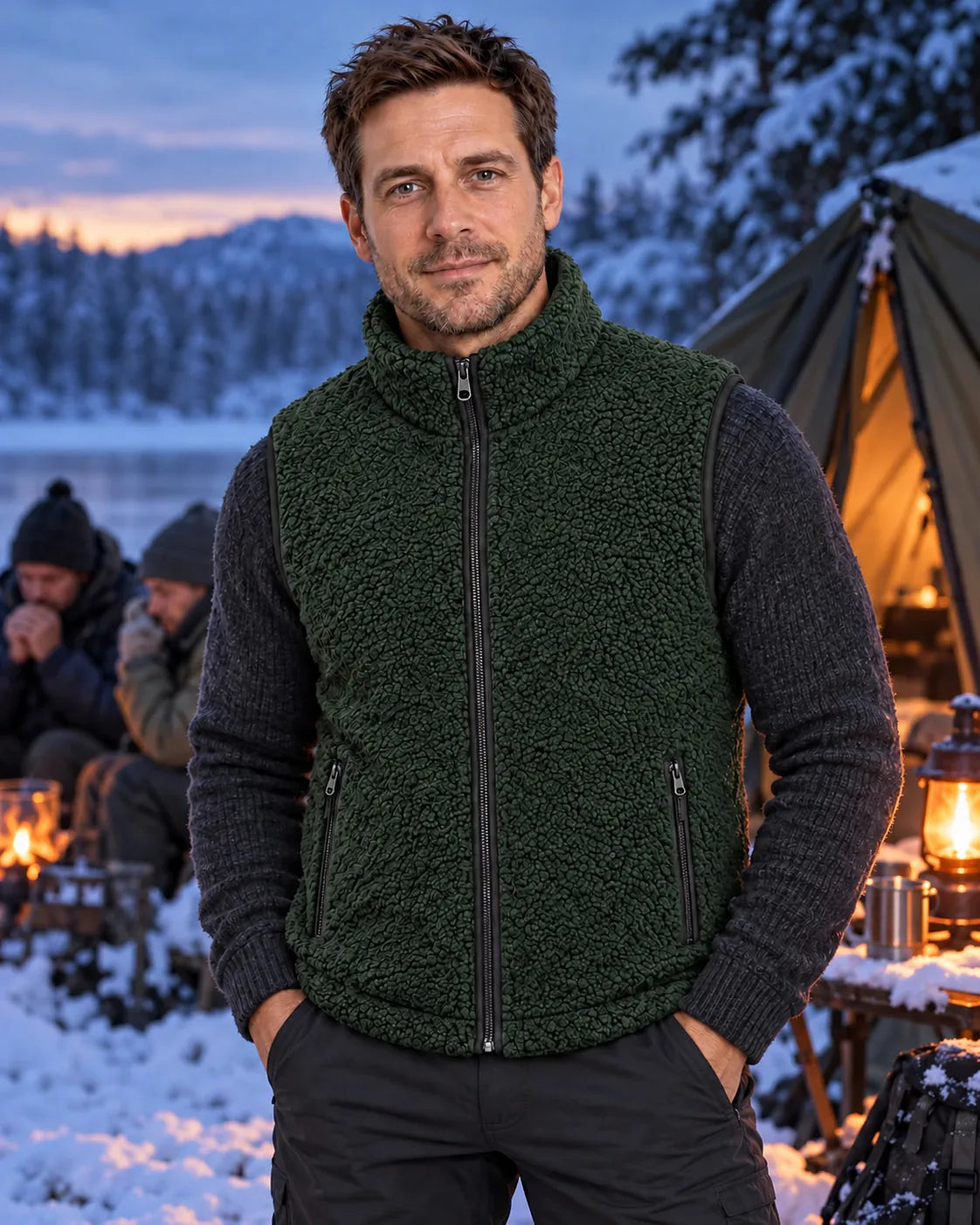 PyreFit Amparo in green – everyday winter wear