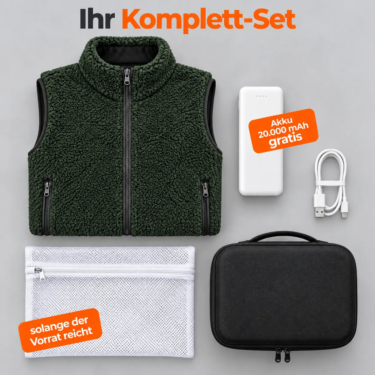 PyreFit Amparo en vert – ensemble complet