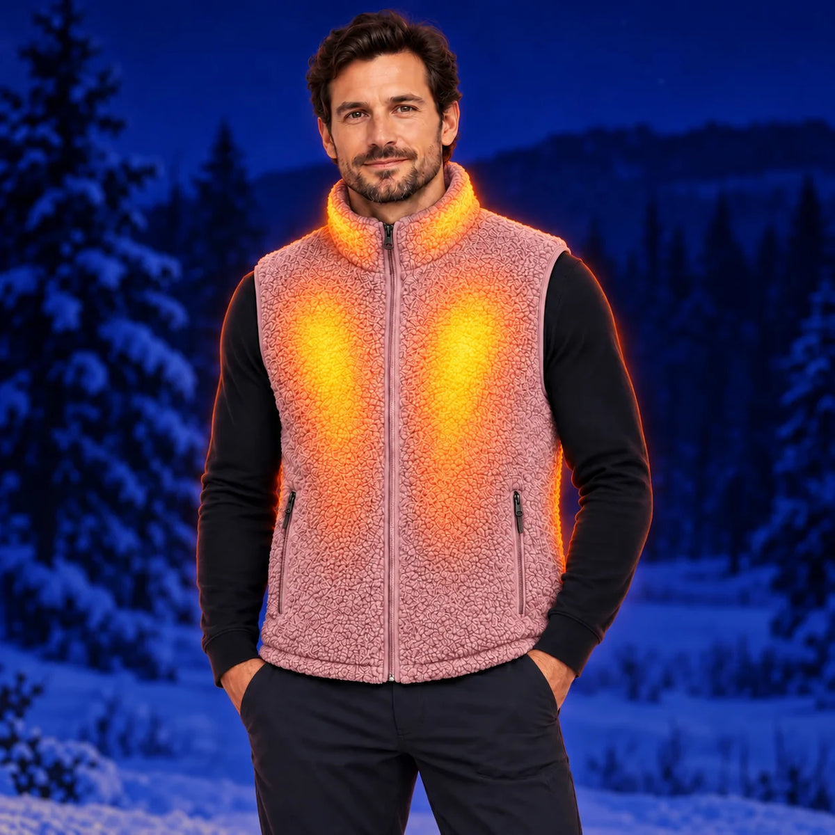 PyreFit Amparo in pink – warmth in winter
