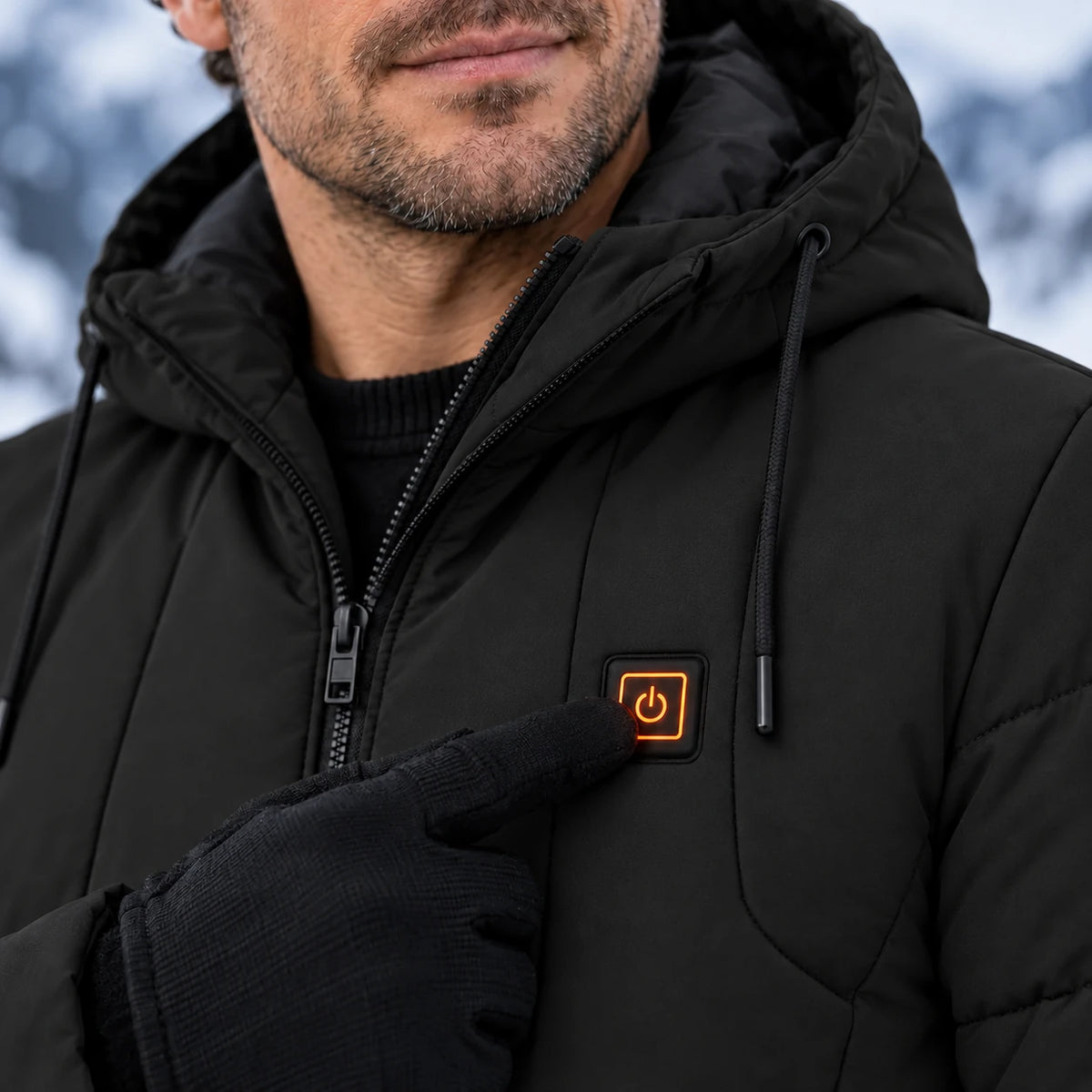 PyreFit Apexia in black – controls close-up