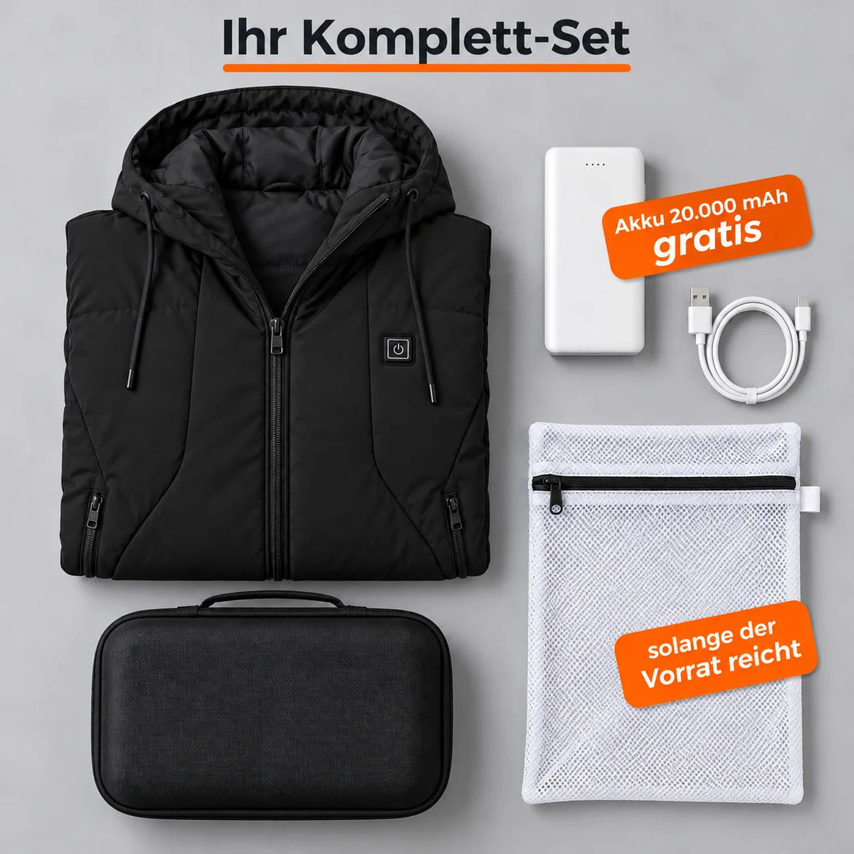 PyreFit Apexia en noir – ensemble complet