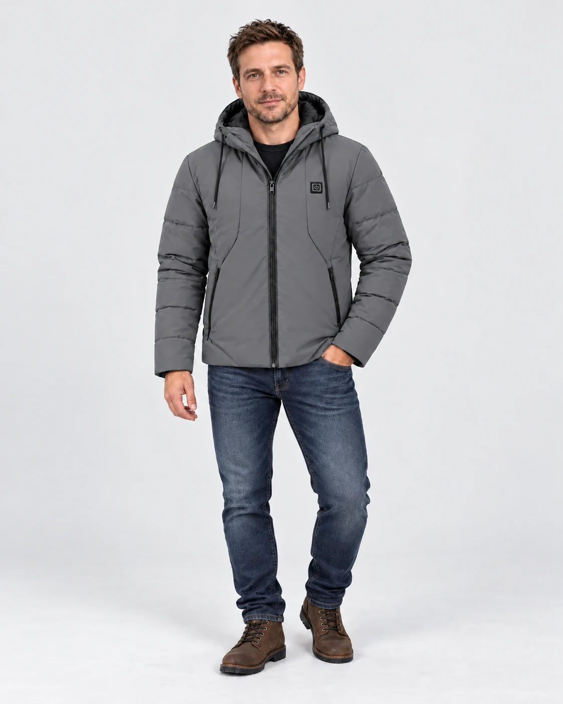 PyreFit Apexia in grey – full-length view