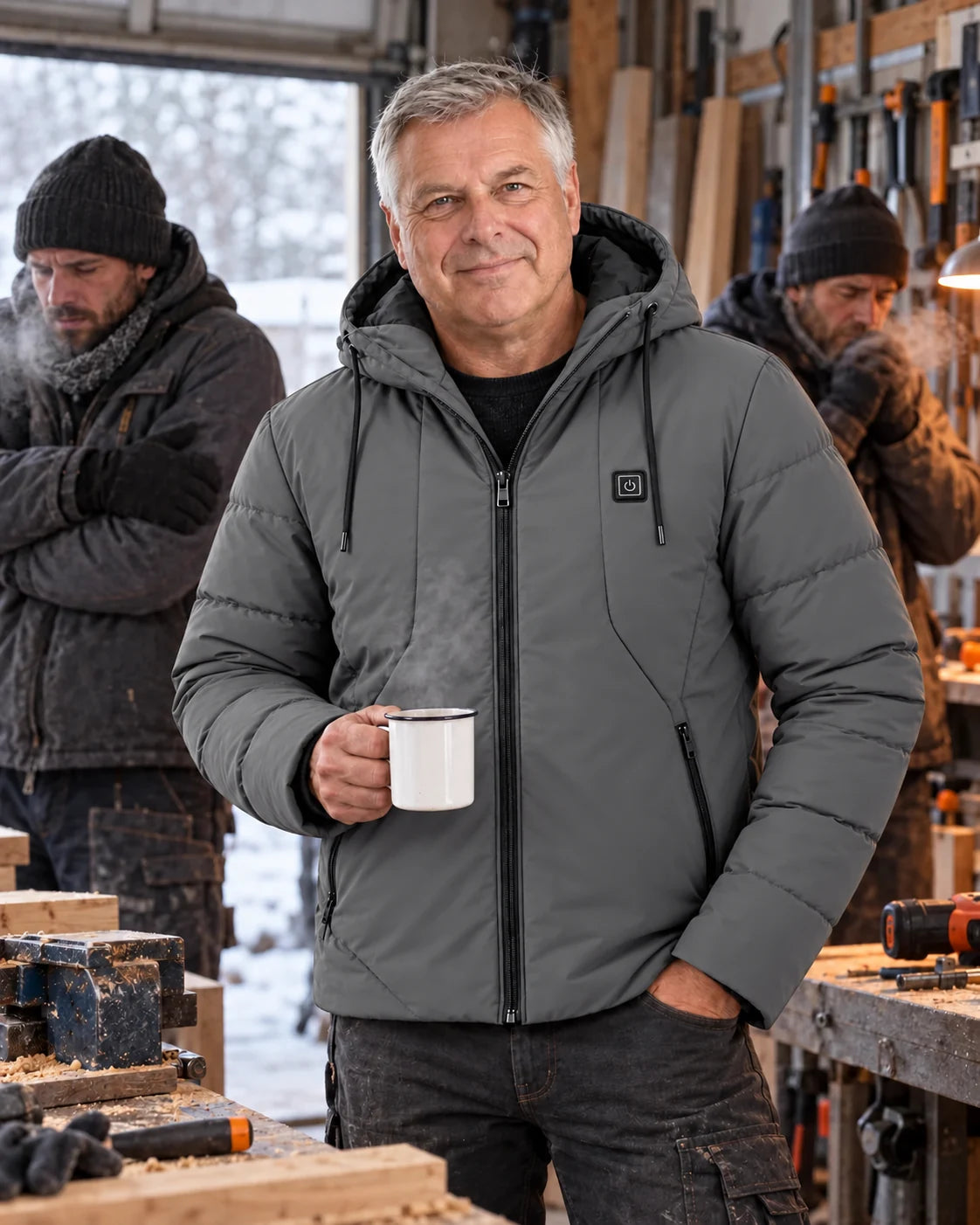 PyreFit Apexia in grey – everyday winter wear