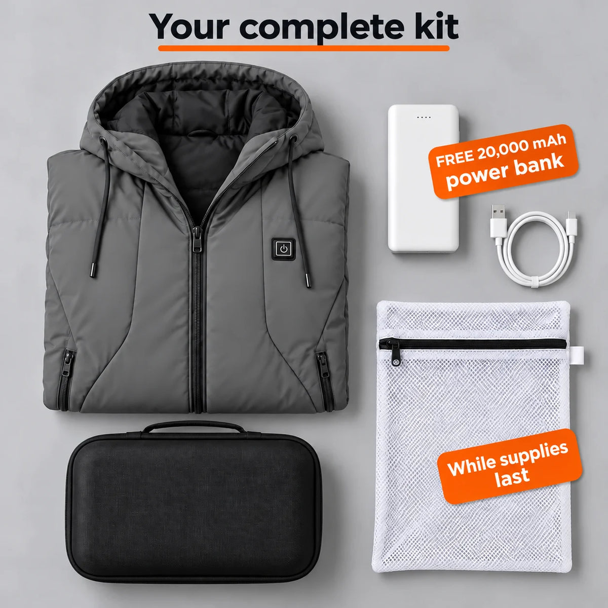 PyreFit Apexia in grey – Complete Set