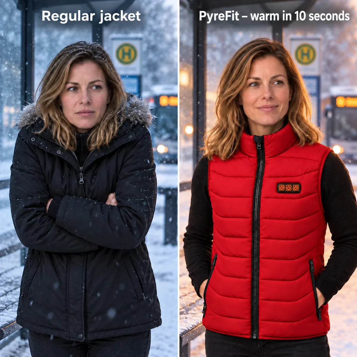 PyreFit Aurina in red – comparison