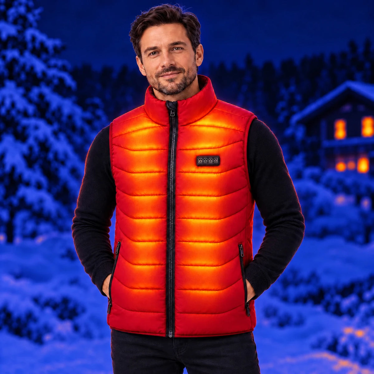 PyreFit Aurina in red – warmth in winter