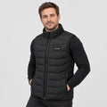 Unisex heated vest PyreFit Aurina, worn, front view