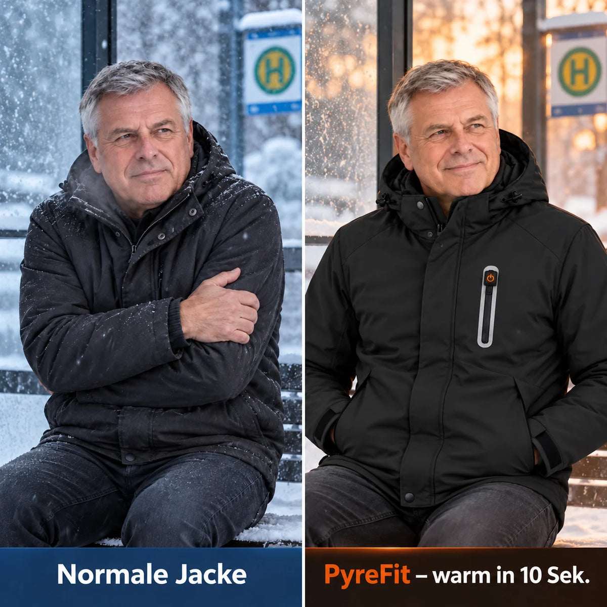 PyreFit Calvero en noir – comparaison