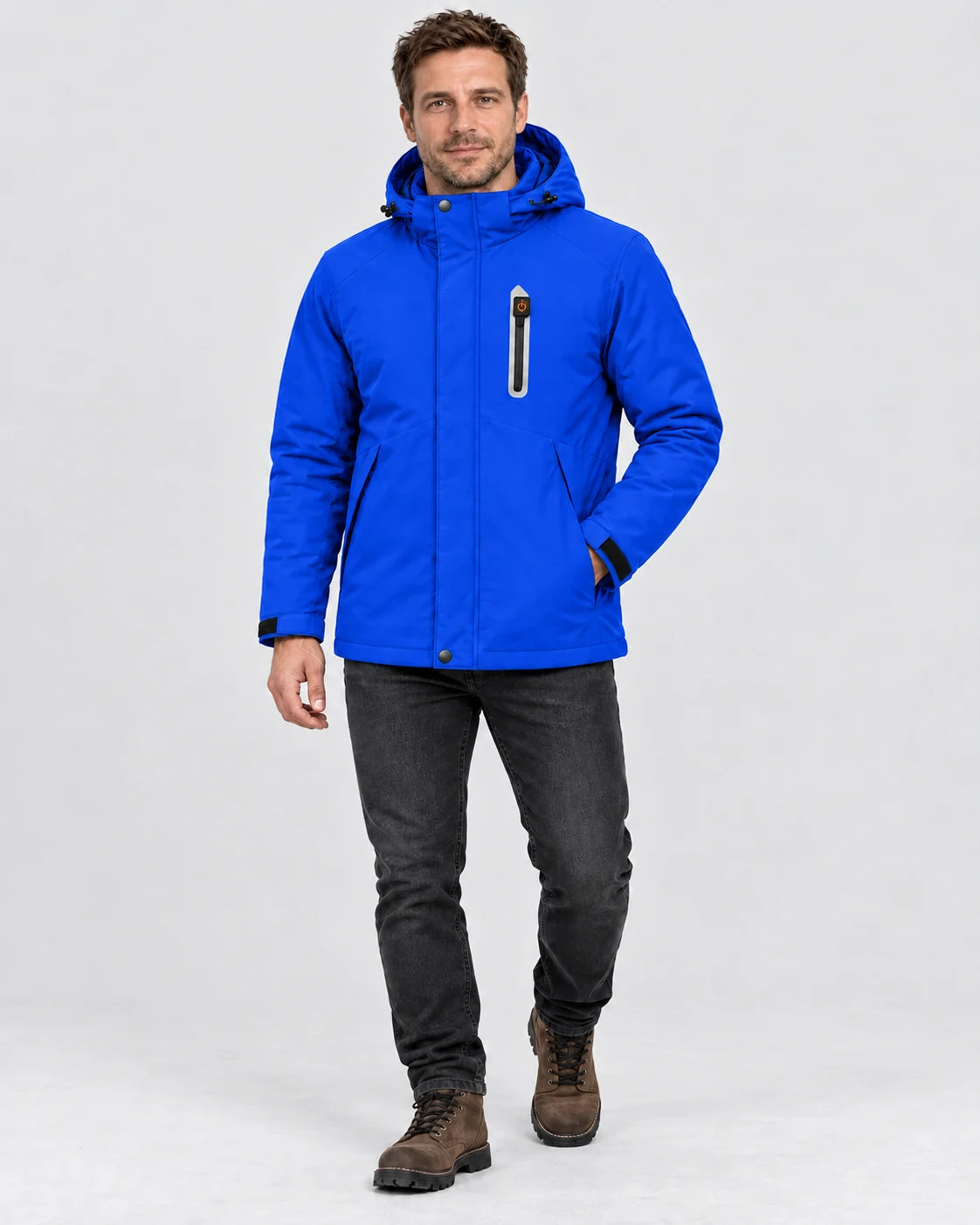PyreFit Calvero en bleu marine – vue en pied