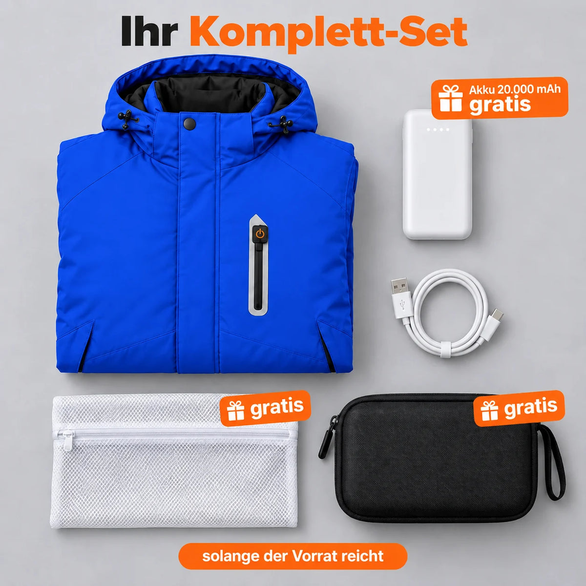 PyreFit Calvero en bleu marine – ensemble complet