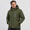 Parka chauffant pour homme PyreFit Calvero, porté, vue de face