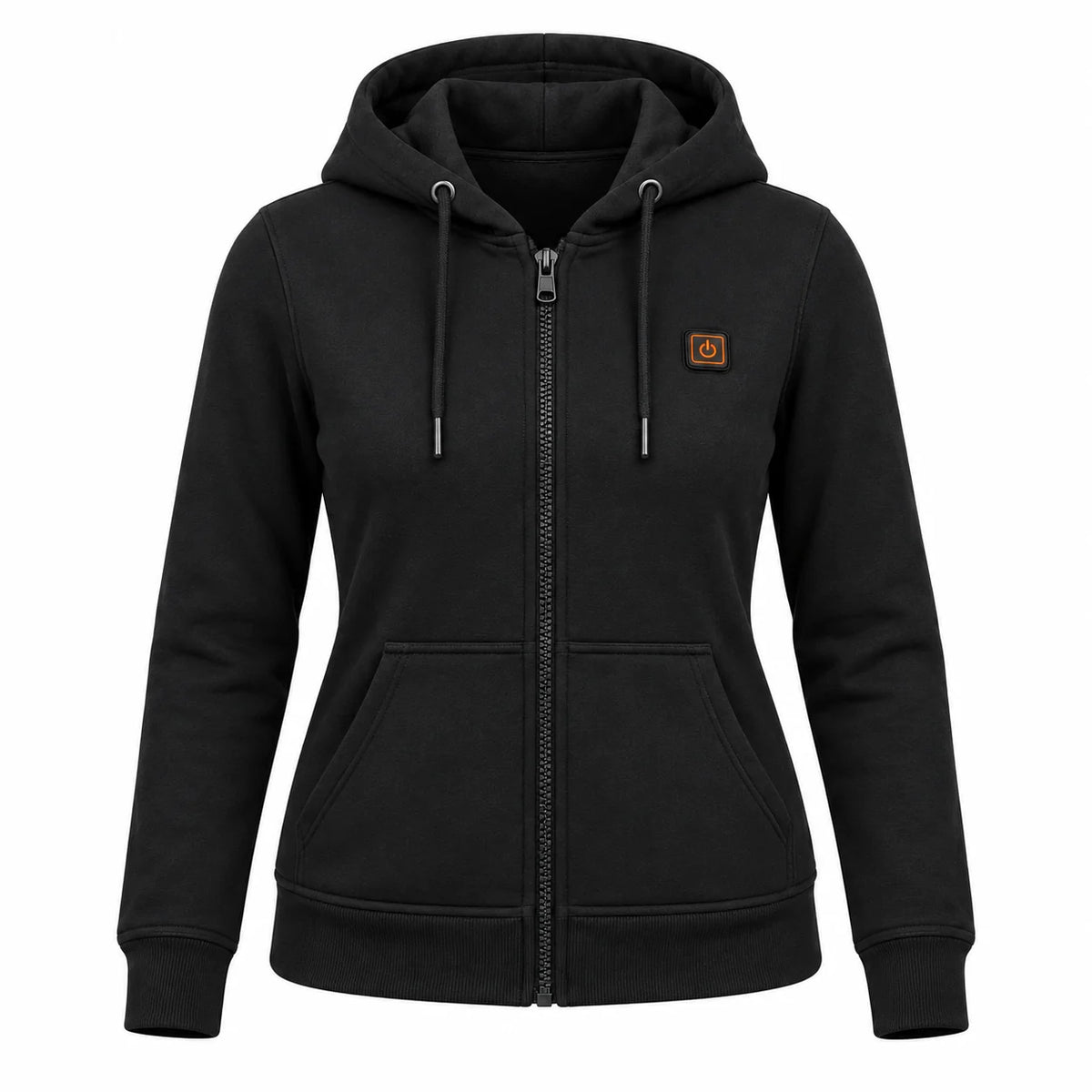 Women's heated zip sweatshirt PyreFit Cosaro, product view without model