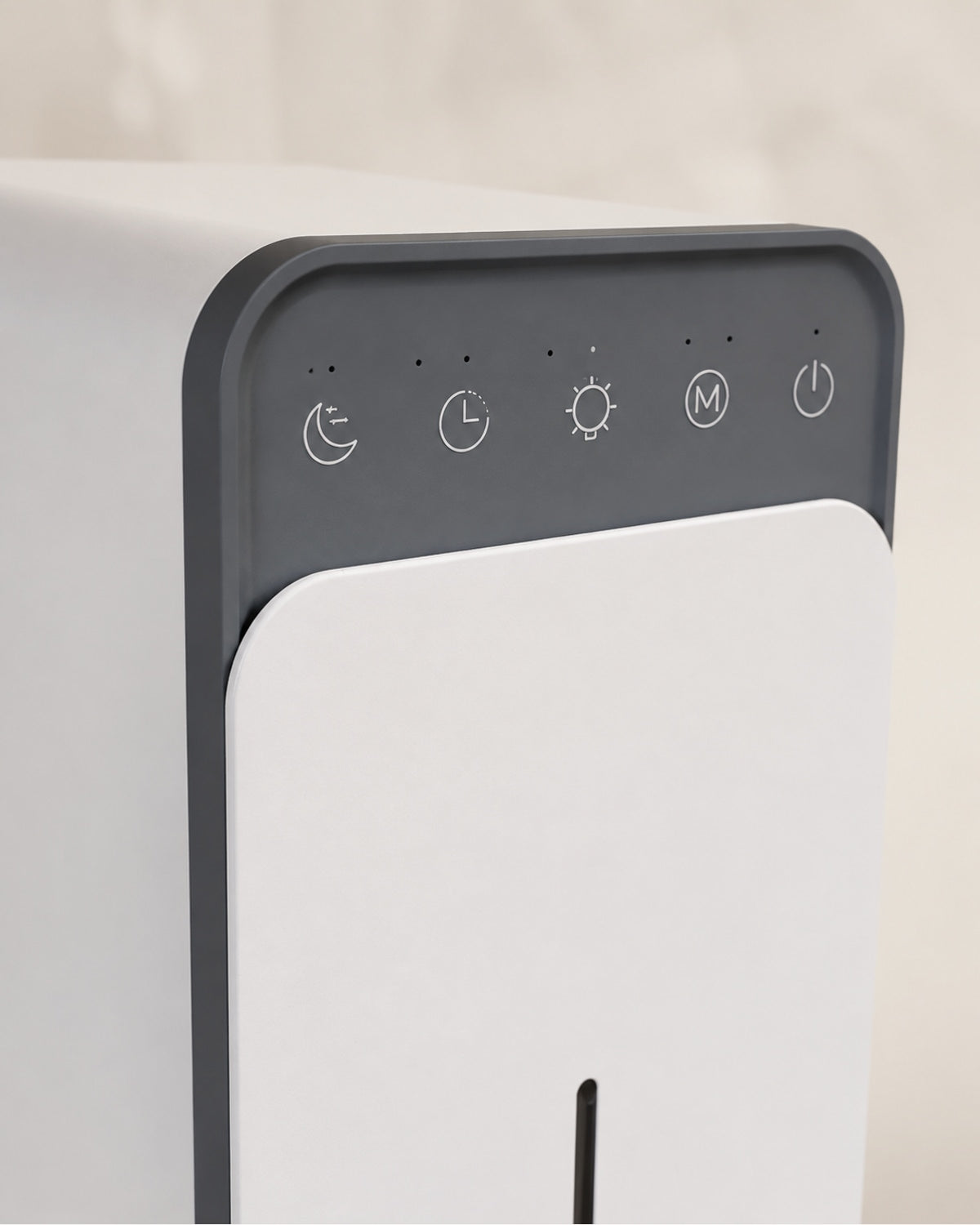 Compact Dehumidifier with Night Light and 1.5 L Tank – product view 5