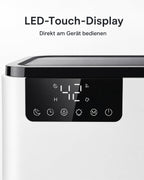 D2 Dehumidifier with 2.5 L Tank and Touch Display – product view 4