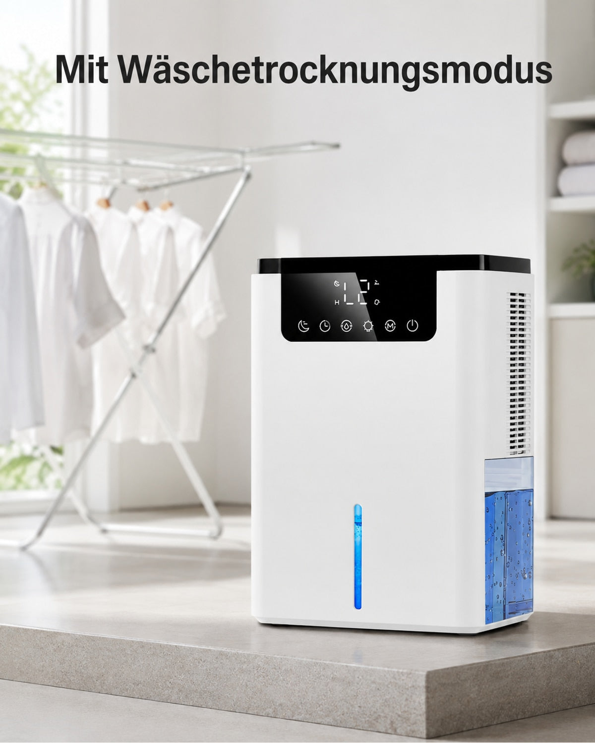 D2 Dehumidifier with 2.5 L Tank and Touch Display – product view 9