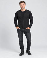 Unisex thin heated vest PyreFit Duvaro, full-length view
