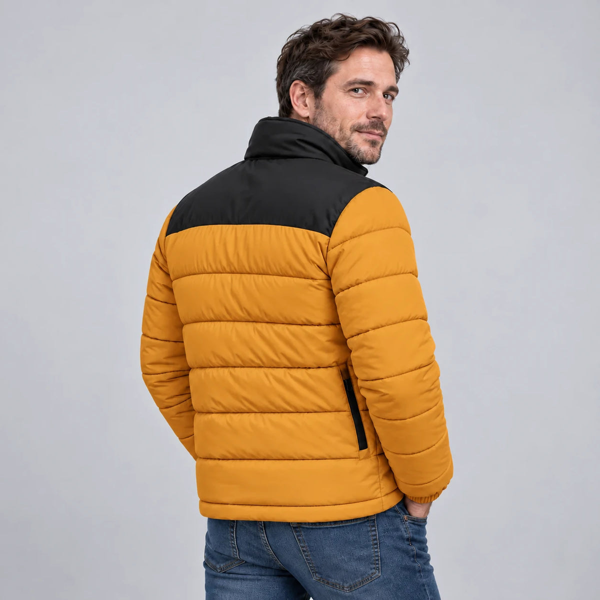 PyreFit Expelia in caramel – back view