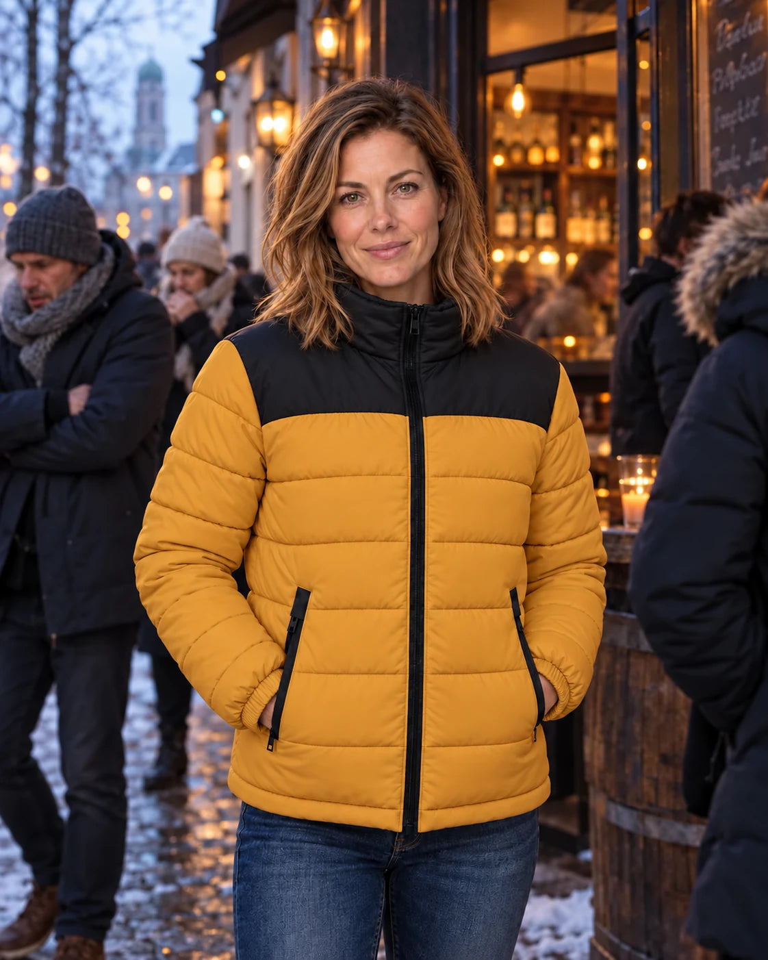 PyreFit Expelia in caramel – everyday winter wear