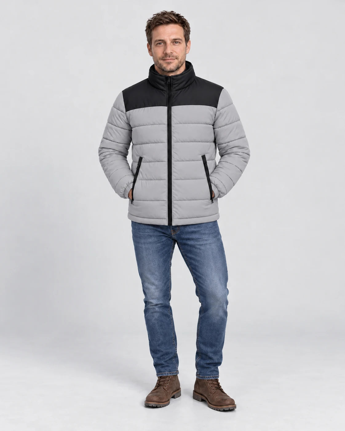 PyreFit Expelia in grey – full-length view