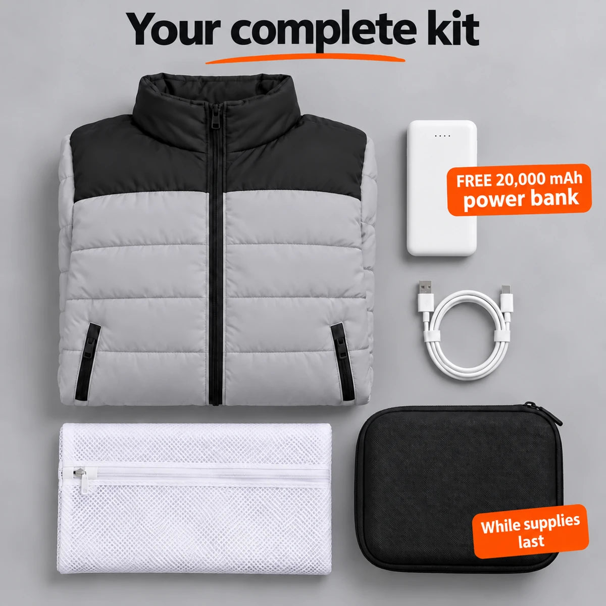 PyreFit Expelia in grey – Complete Set