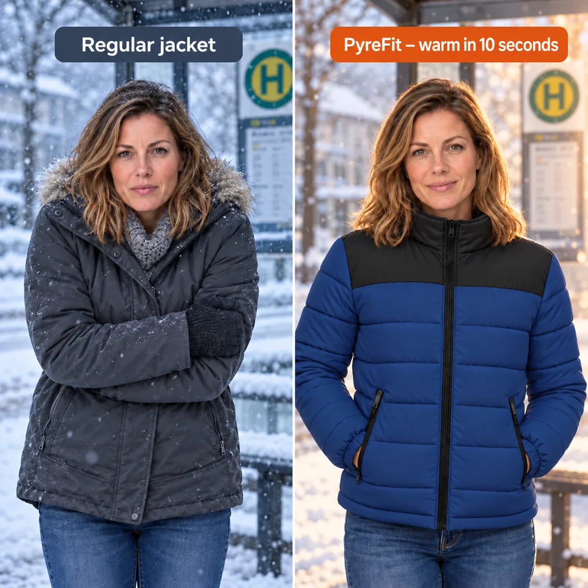PyreFit Expelia in navy – comparison