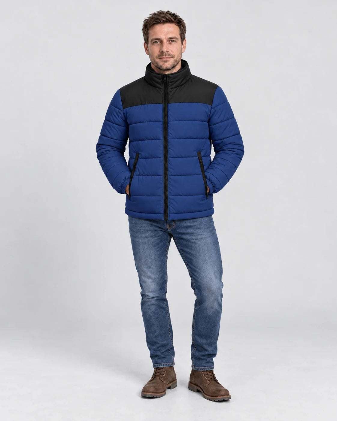 PyreFit Expelia in navy – full-length view