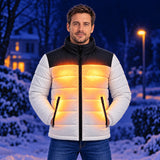 Heated puffer jacket PyreFit Expelia – warmth across the chest, pockets and back