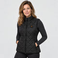 Women's heated vest PyreFit Feinora, worn, front view