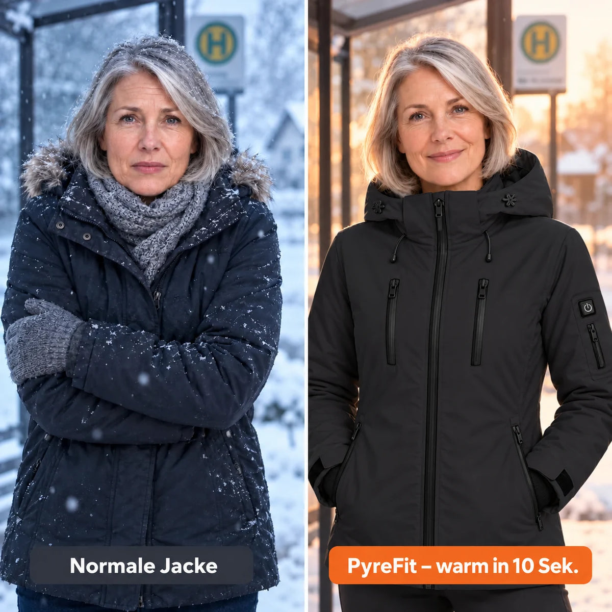 PyreFit Glacio en noir – comparaison