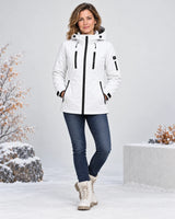 Parka chauffant pour femme PyreFit Glacio, vue en pied