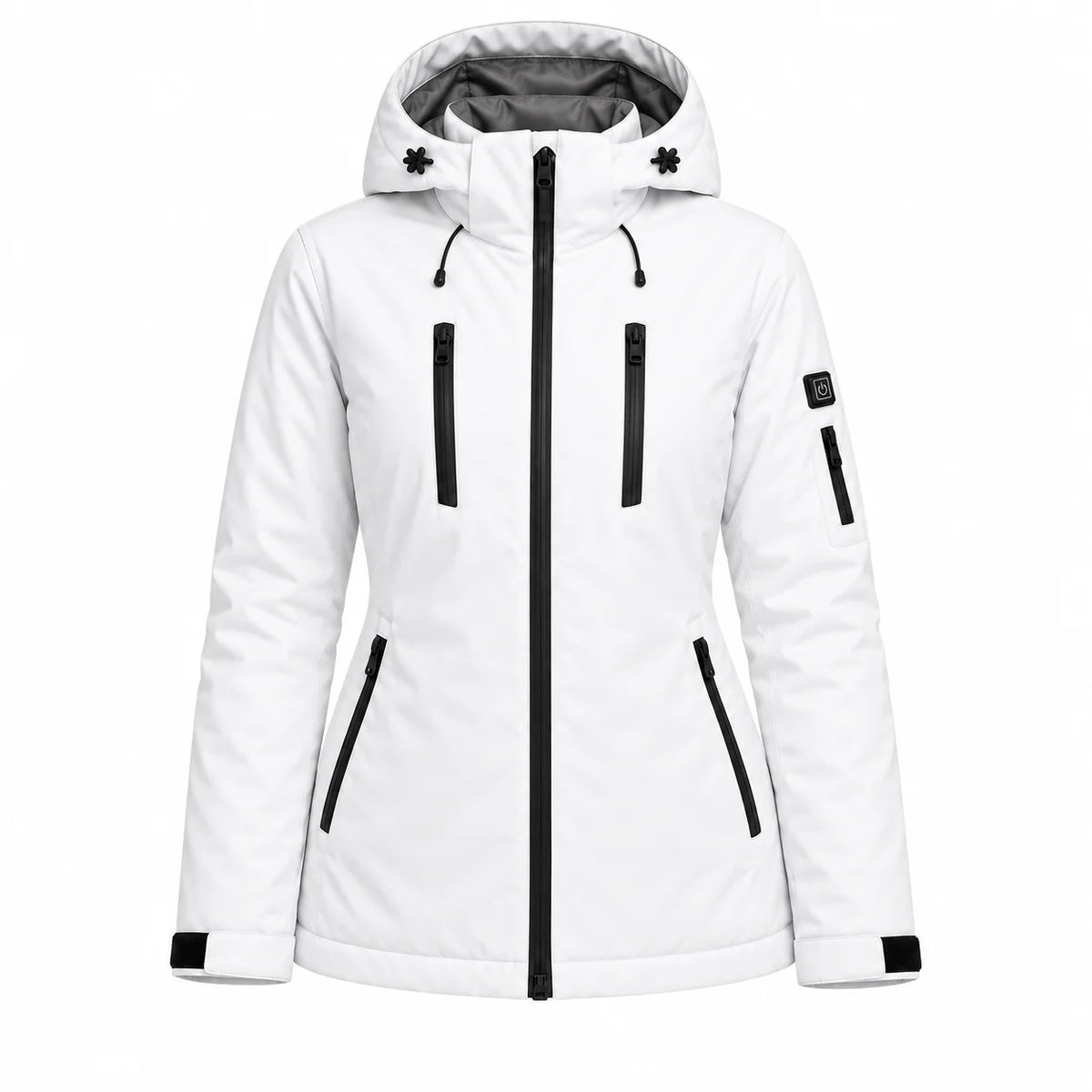 Parka chauffant pour femme PyreFit Glacio, vue du produit sans mannequin