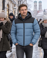 Manteau matelassé chauffant unisexe PyreFit Gletor au quotidien en hiver : au quotidien