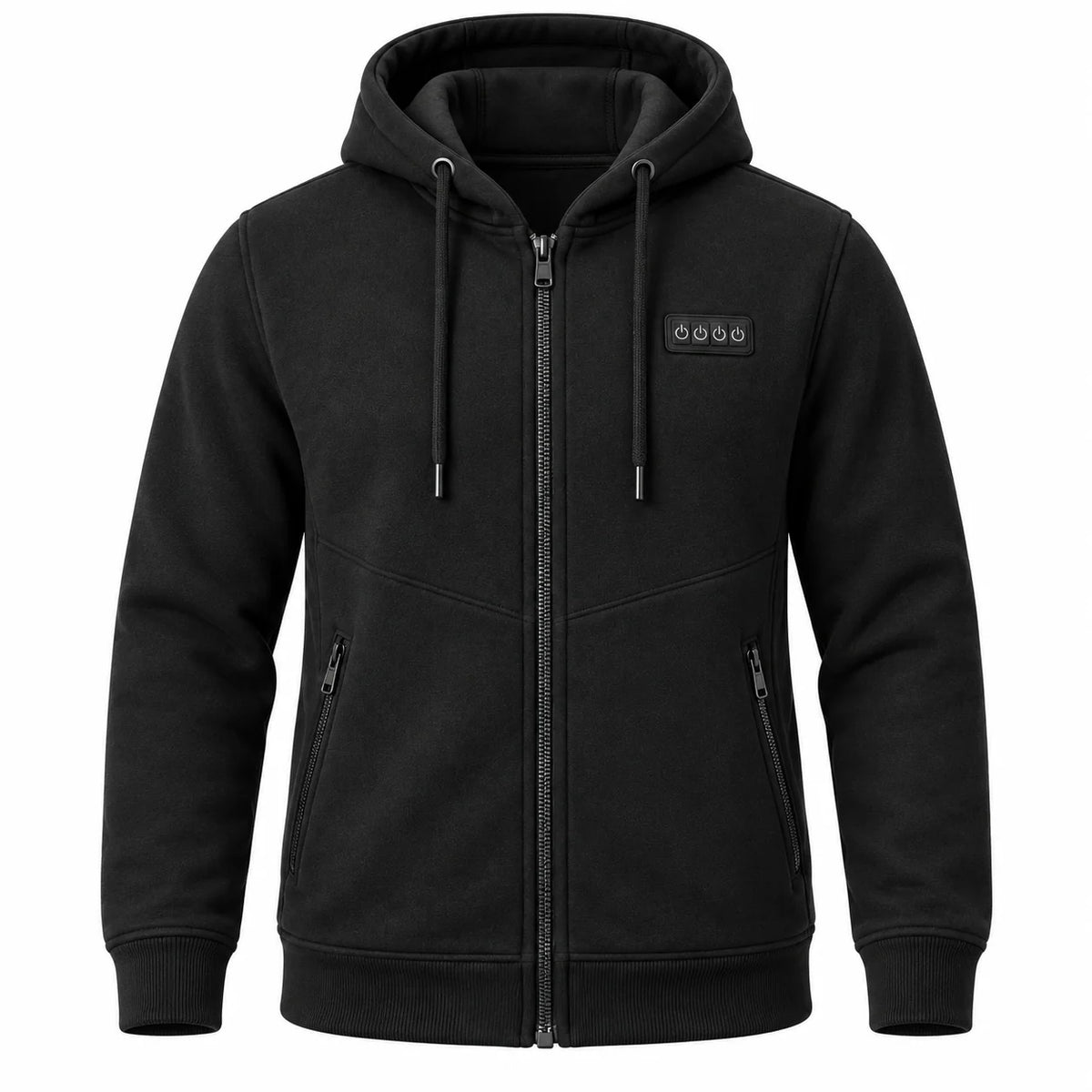 Men's heated sweatshirt hoodie PyreFit Kernor, product view without model