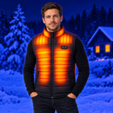 Veste chauffante sans manches unisexe PyreFit Matrixor – chaleur à la poitrine, à la nuque et au dos
