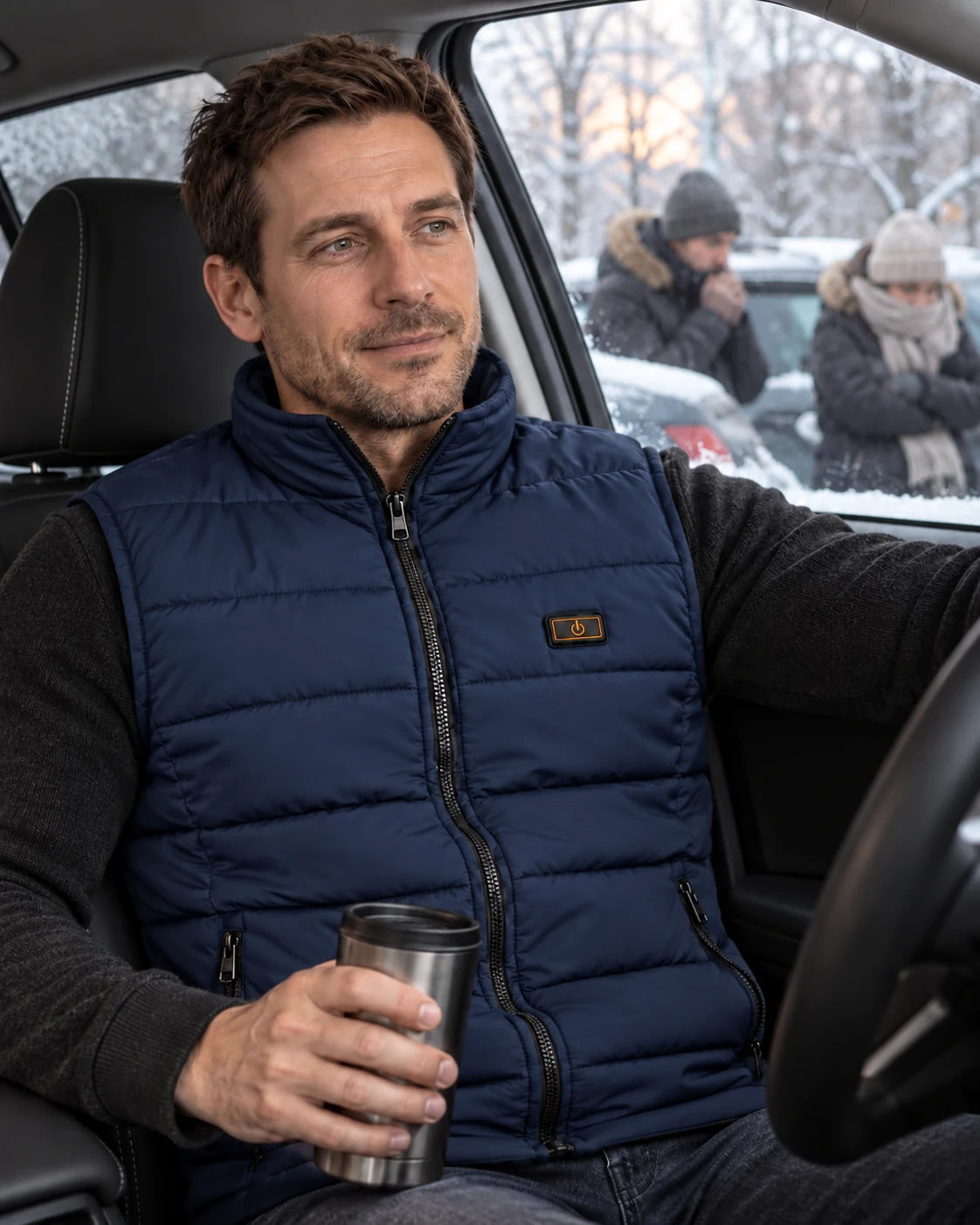 PyreFit Pivotan in navy – everyday winter wear