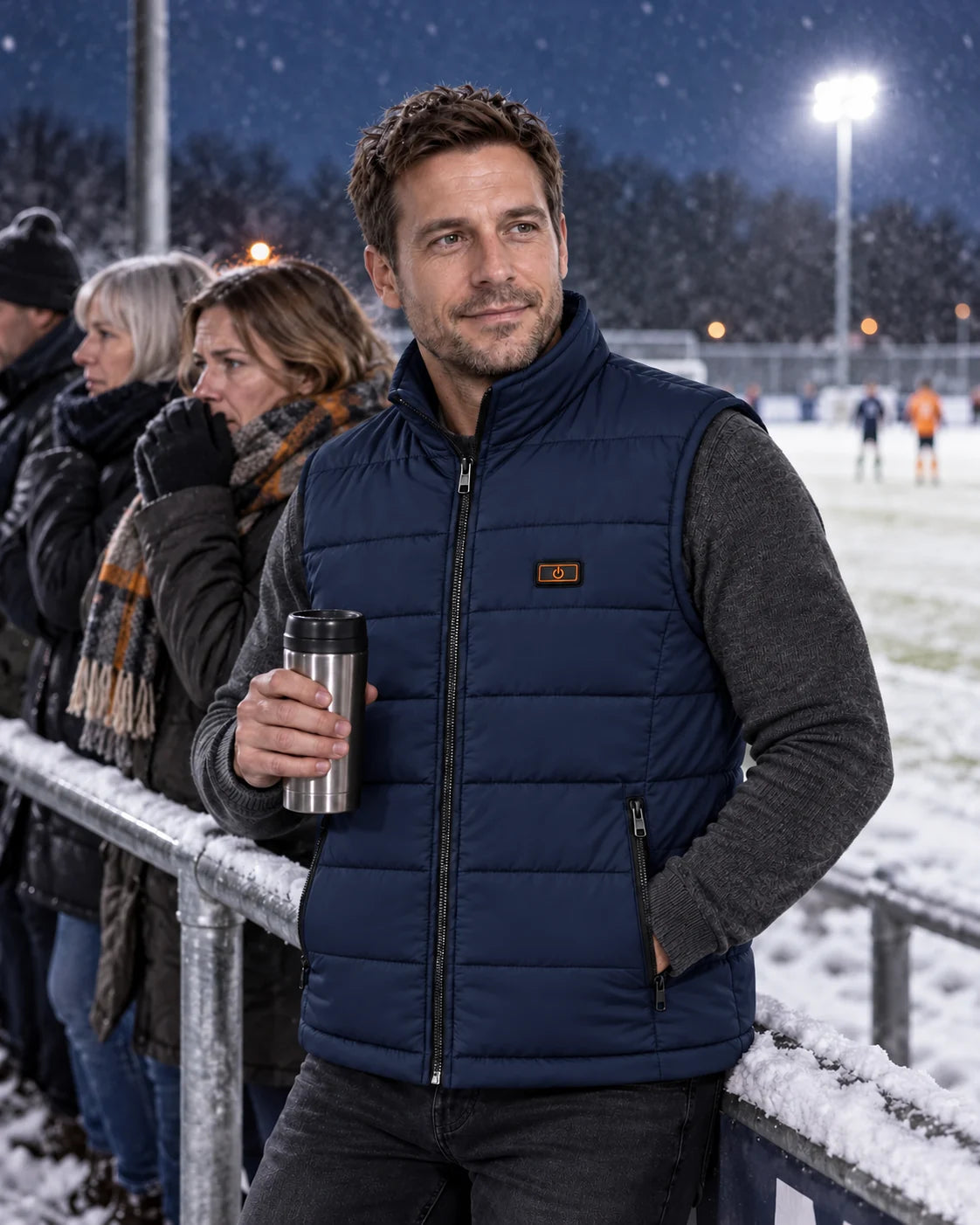 PyreFit Pivotan in navy – everyday winter wear