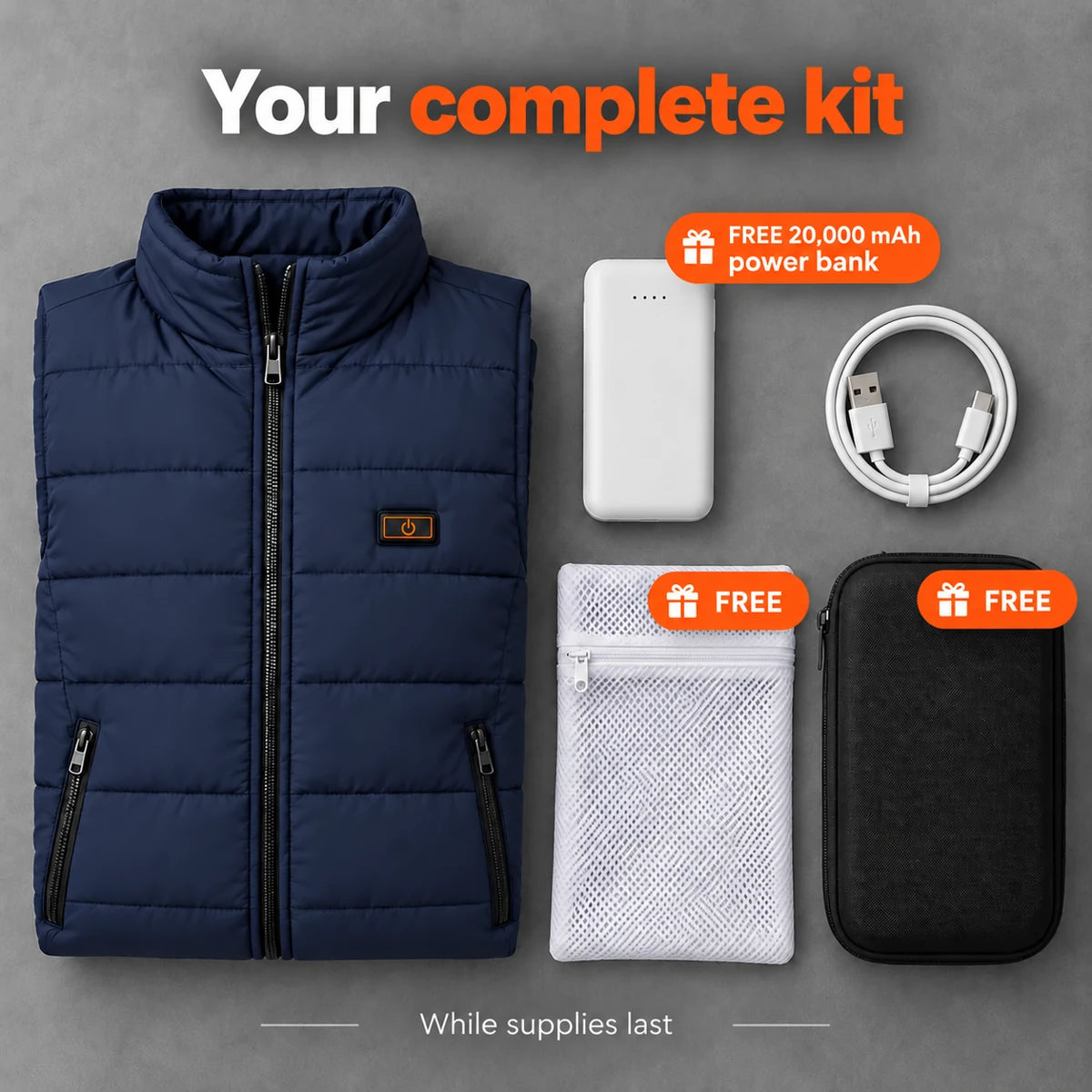 PyreFit Pivotan in navy – Complete Set