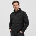 Unisex heated puffer vest PyreFit Pivotan, worn, front view