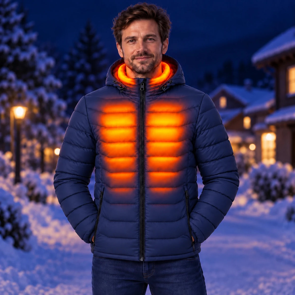 PyreFit Rangor in navy – warmth in winter