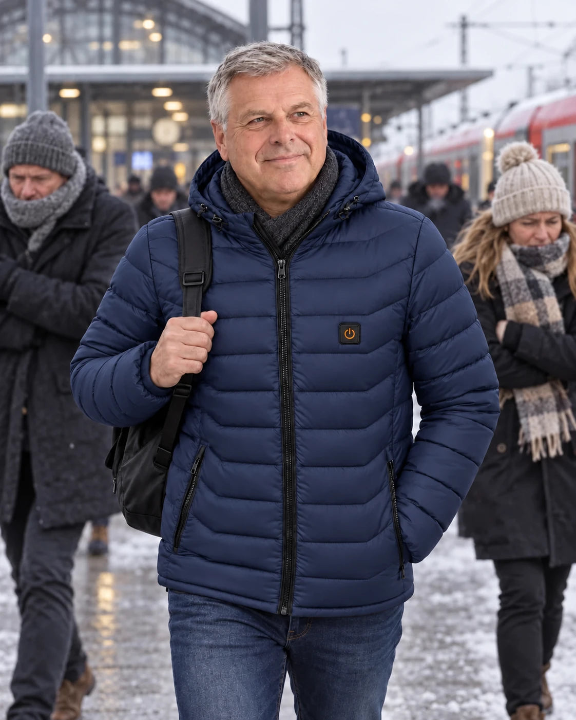 PyreFit Rangor in navy – everyday winter wear