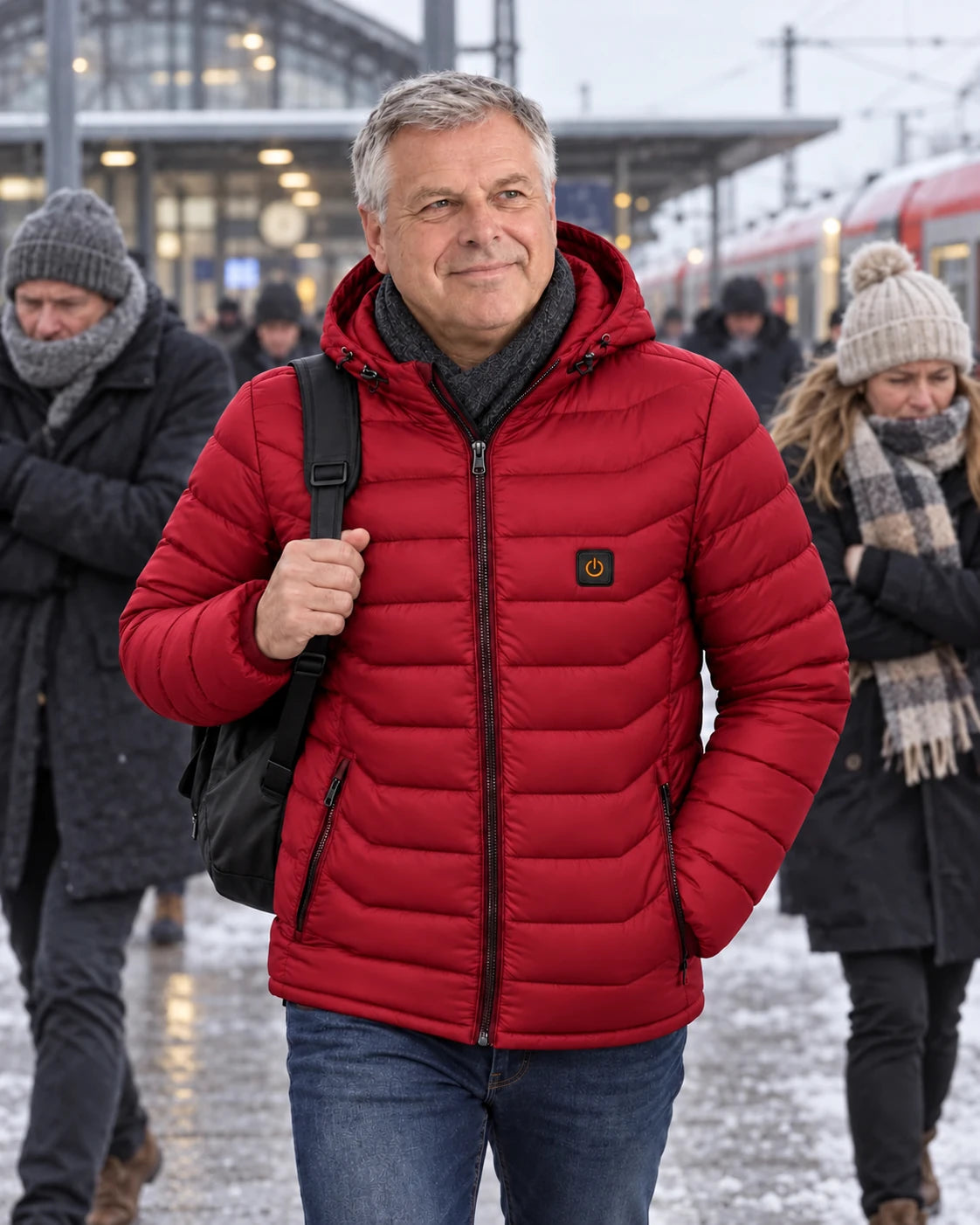 PyreFit Rangor in red – everyday winter wear
