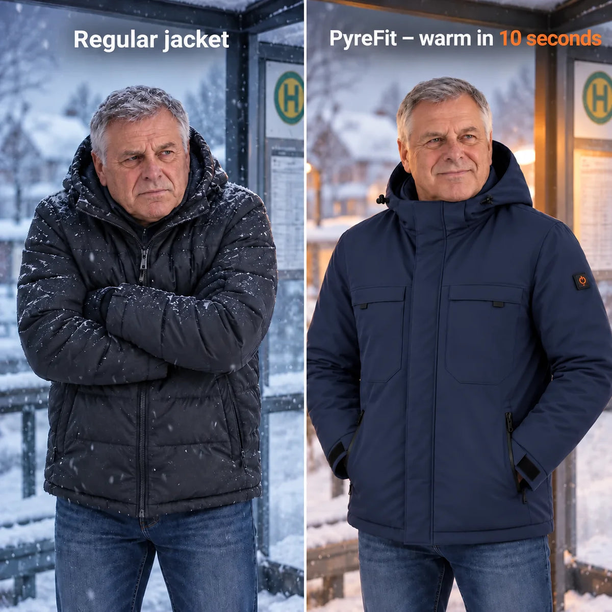 PyreFit Regaro in navy – comparison