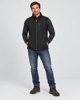 Heated outdoor vest PyreFit Relior, full-length view