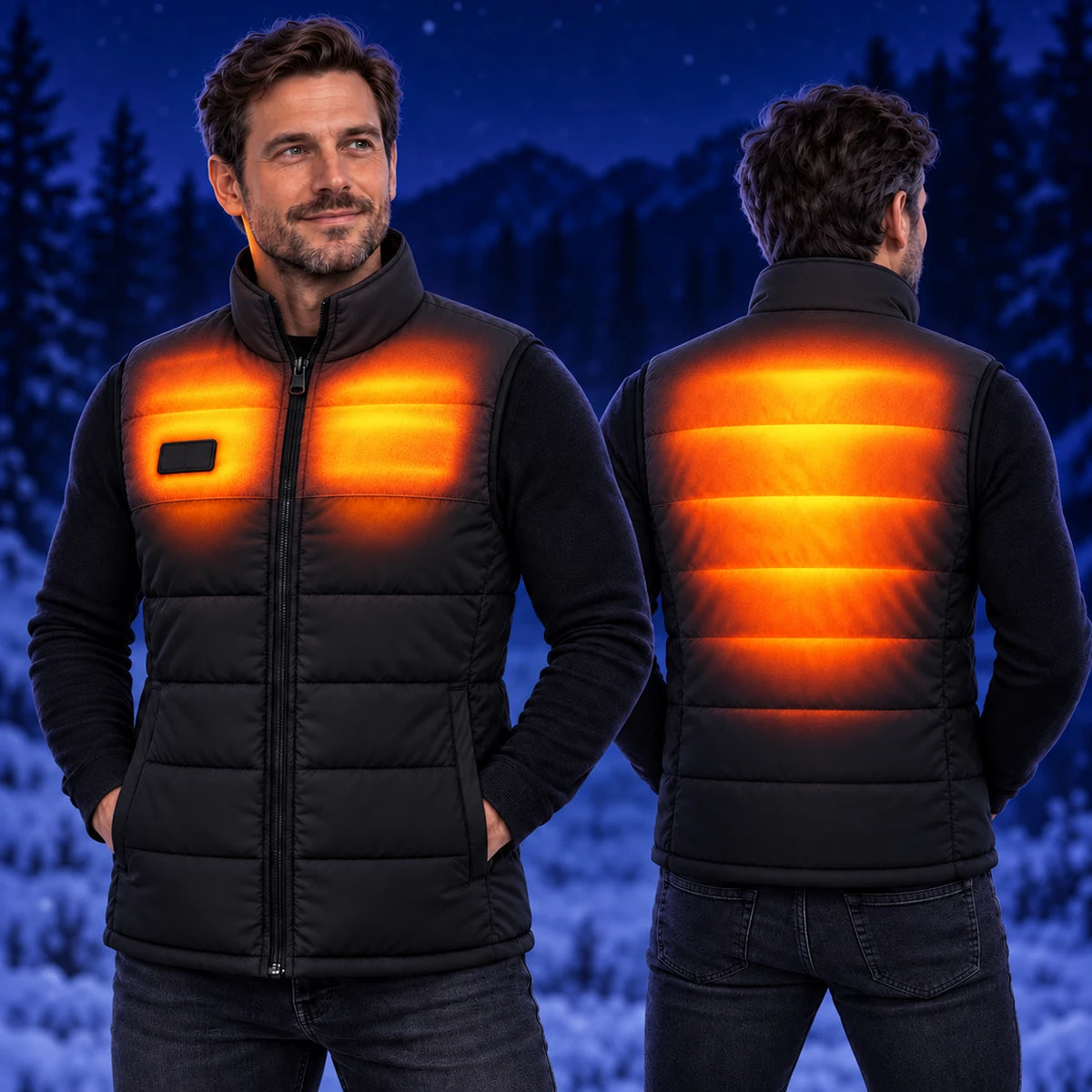 PyreFit Rundor in black – warmth in winter